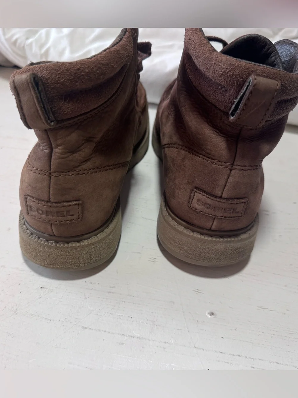 Sorel Men's Dark Brown Leather Chukka Boots